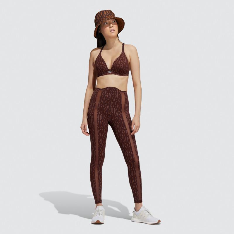Ivy Park Low Support Triangle Bra Night Red/Wild Brown | Size S