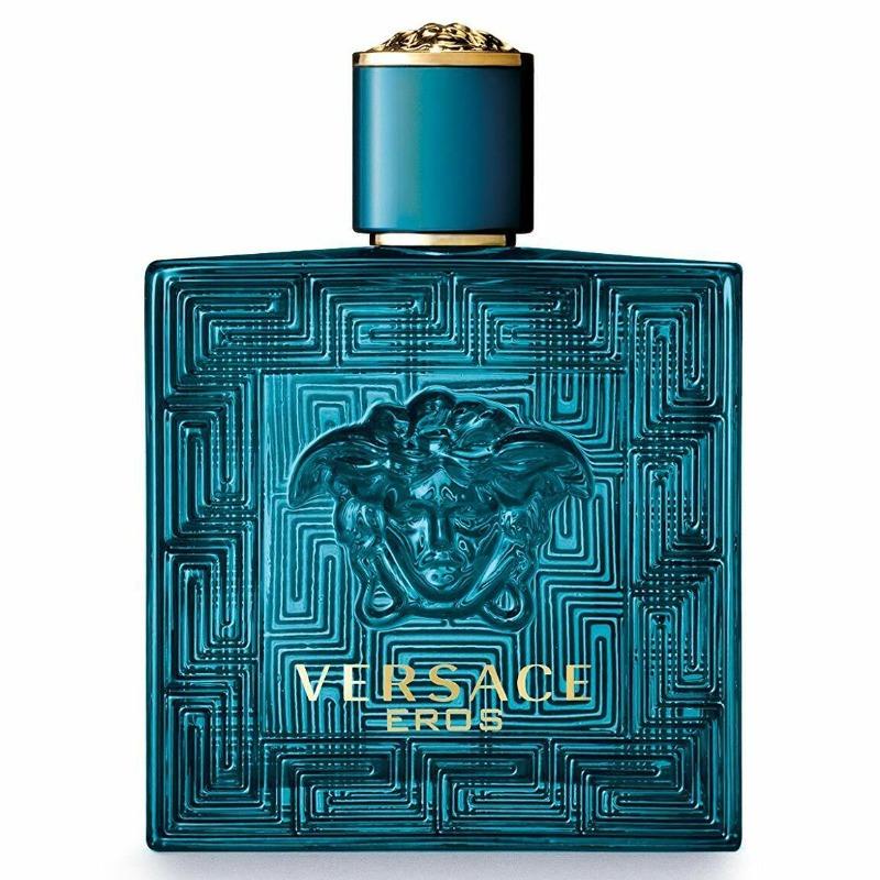 Versace Eros Eau de Toilette Spray for Men, 3.4 Fl Oz (100 mL)