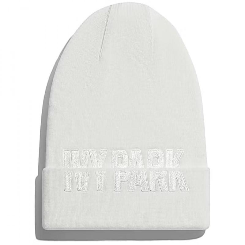 Ivy Park Cut-Off Logo Beanie White