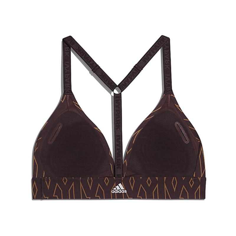 Ivy Park Low Support Triangle Bra Night Red/Wild Brown | Size S