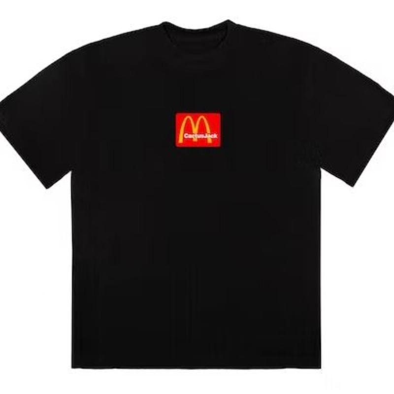 Sesame T-Shirt II Black Cactus Jack Travis Scott x McDonalds | Size L