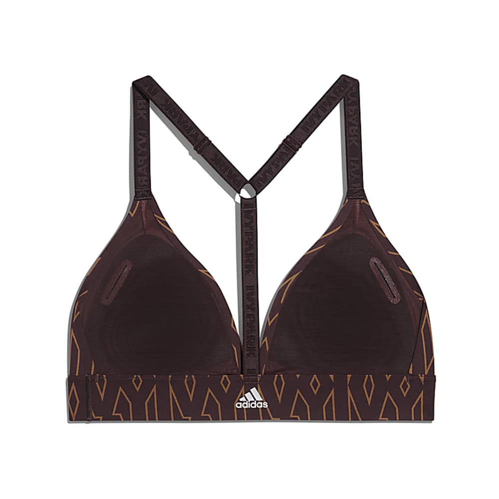 Adidas Ivy Park Low Support Triangle Bra Night Red/Wild Brown