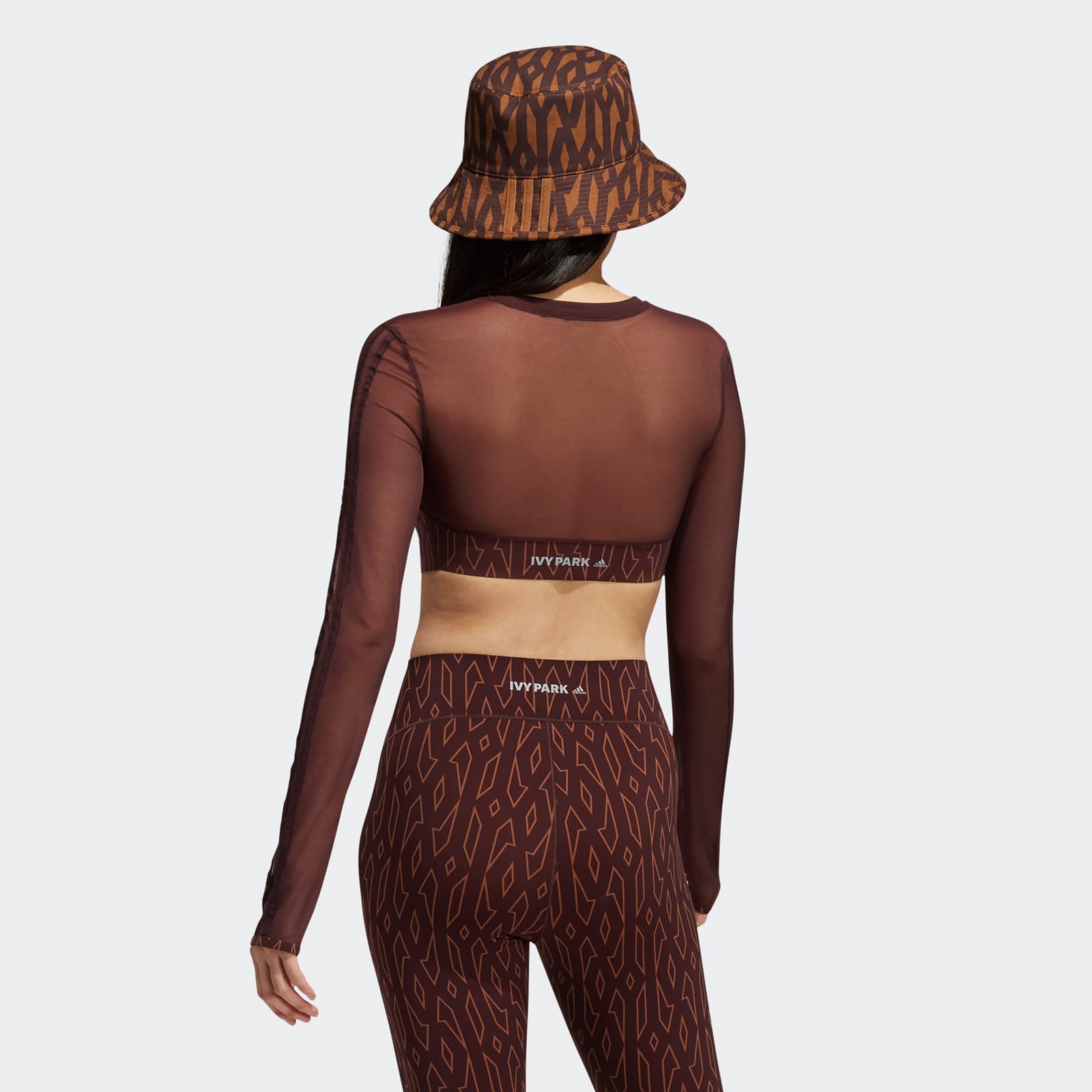 Adidas Ivy Park Monogram Crop