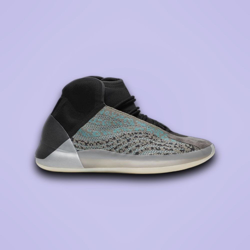 Adidas Yeezy QNTM Teal Blue — main view