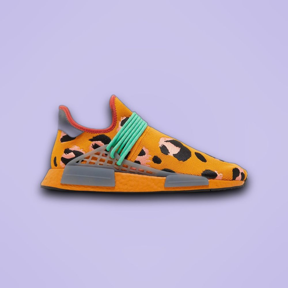 Pharrell x Adidas NMD Human Race Animal Print — main view
